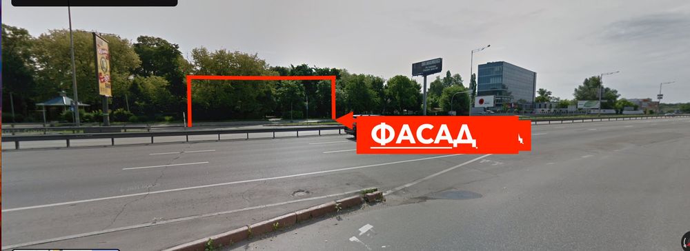 Фасад- 17соток - Столичне шосе, будівля 180м2