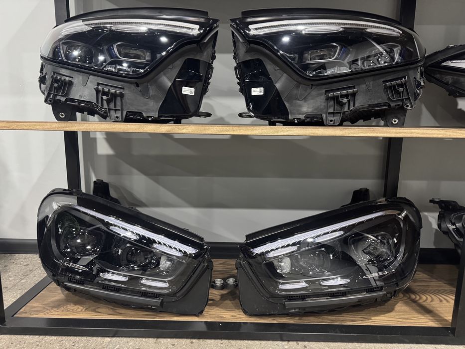 Фары передние левая правая Mercedes benz W167 C167 GLE Оптика LED