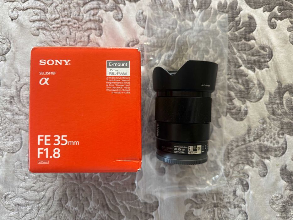 Obiektyw Sony FE 35 mm f/1.8 (SEL35F18F) | Stan idealny | Komplet