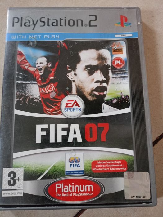 Gra FIFA 07 Na PlayStation 2 w świetnym stanie