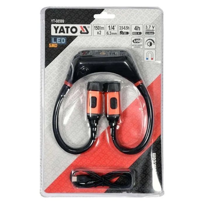 Latarka Na Szyję 300Lm Yato