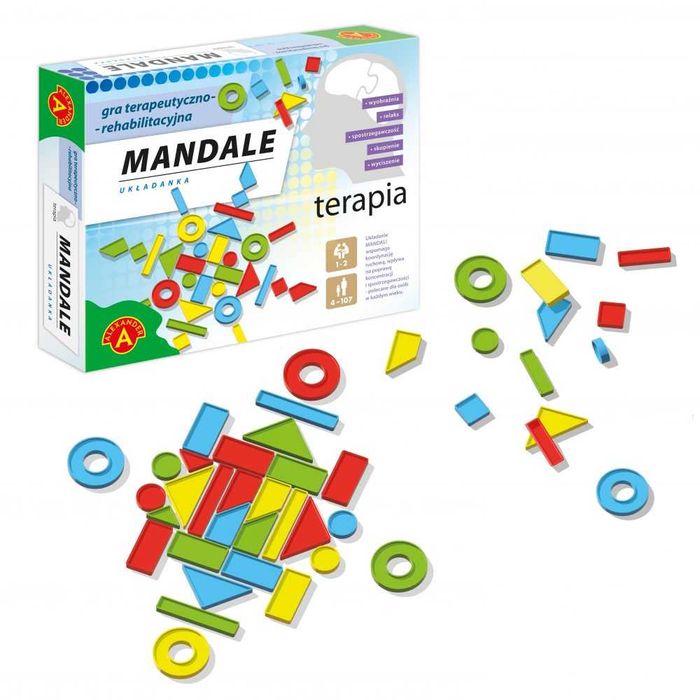 Лікувально-реабіоітаційні ігри Alexander: Мандала та Лабіринт.