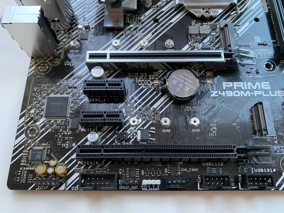 Материнська плата Asus Prime Z490M-Plus (s1200, Intel Z490, PCI-Ex16)