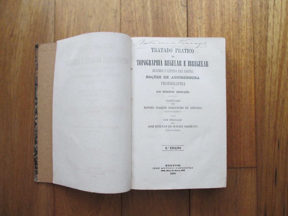 Tratado Topografia e Manual Agrimensor - Antigos