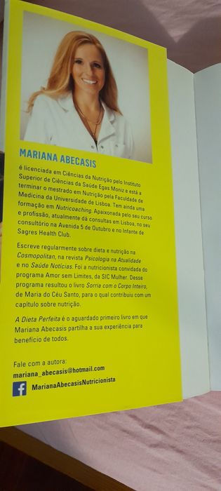 Livro " A dieta perfeita "