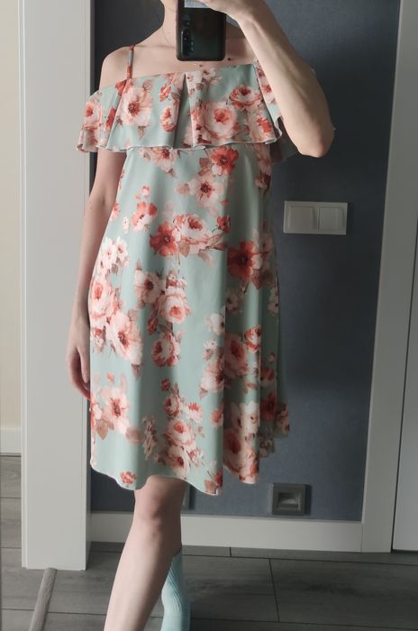 Літній сарафан в квітковий принт