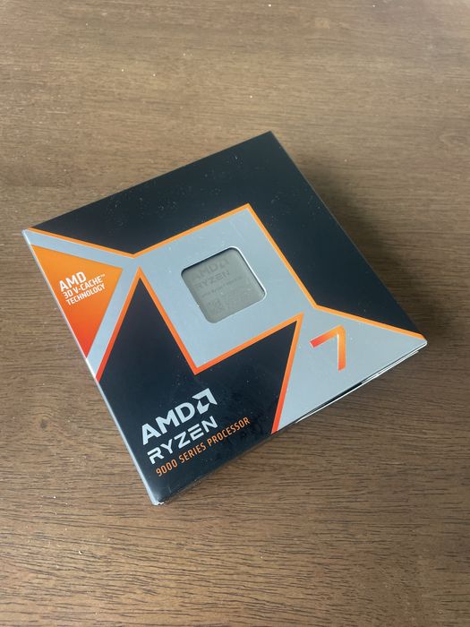 Processador CPU AMD Ryzen 7 9800X3D 5.2GHz - SELADO