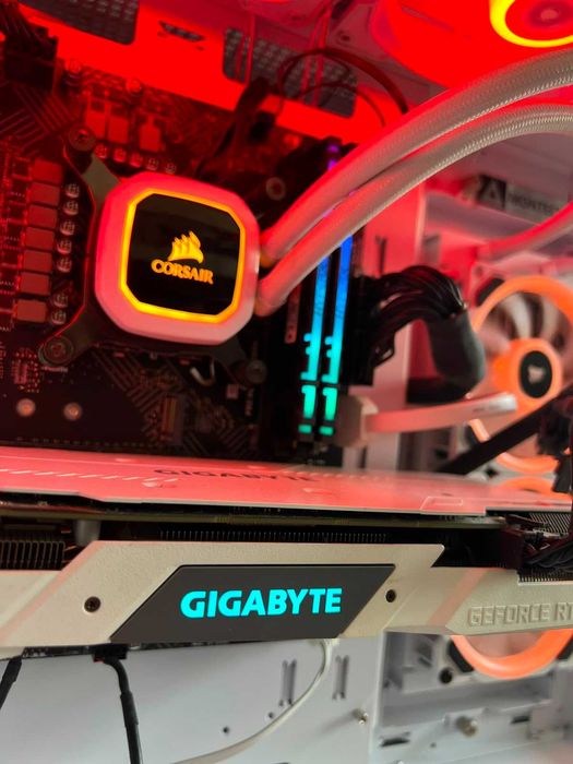 PC Gamer i5-14400F + RTX 2060 Super — visual aquário, RGB no painel