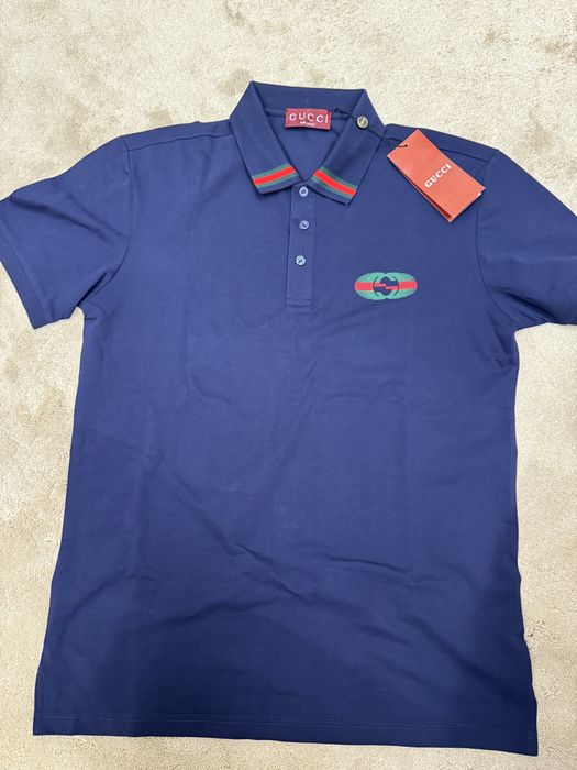 Polo Gucci XL azul