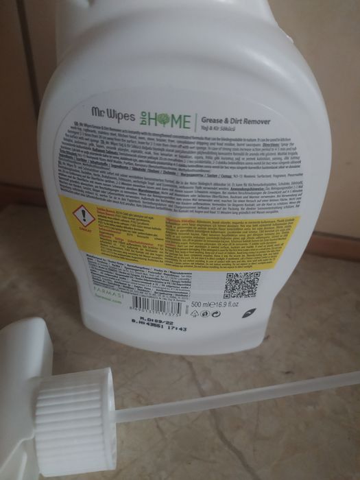 Środek do usuwania tłuszczu w kuchni
