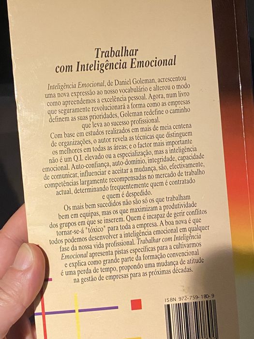 Daniel Goleman - trabalhar com inteligencia Emocional