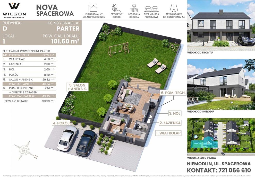 Dom jednorodzinny - Niemodlin. Bez prowizji - Bez podatku PCC
