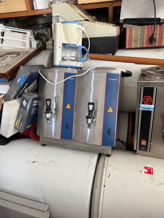 Leiteira industrial com 2 divisórias