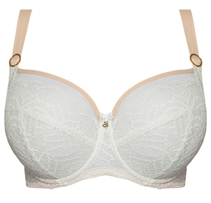 Biustonosz miękki Samanta Charlotte A911 80H biały full cup duży biust