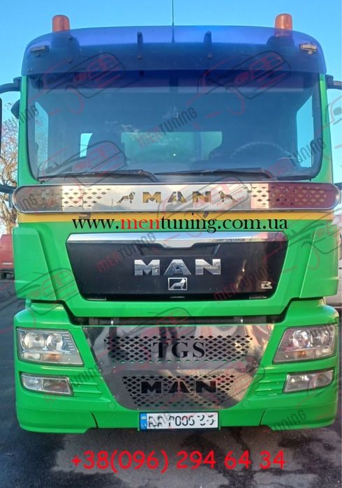 Хром накладки для MAN•VOLVO•DAF•Тримач фар•Держатель фар•Люстра•Обвес