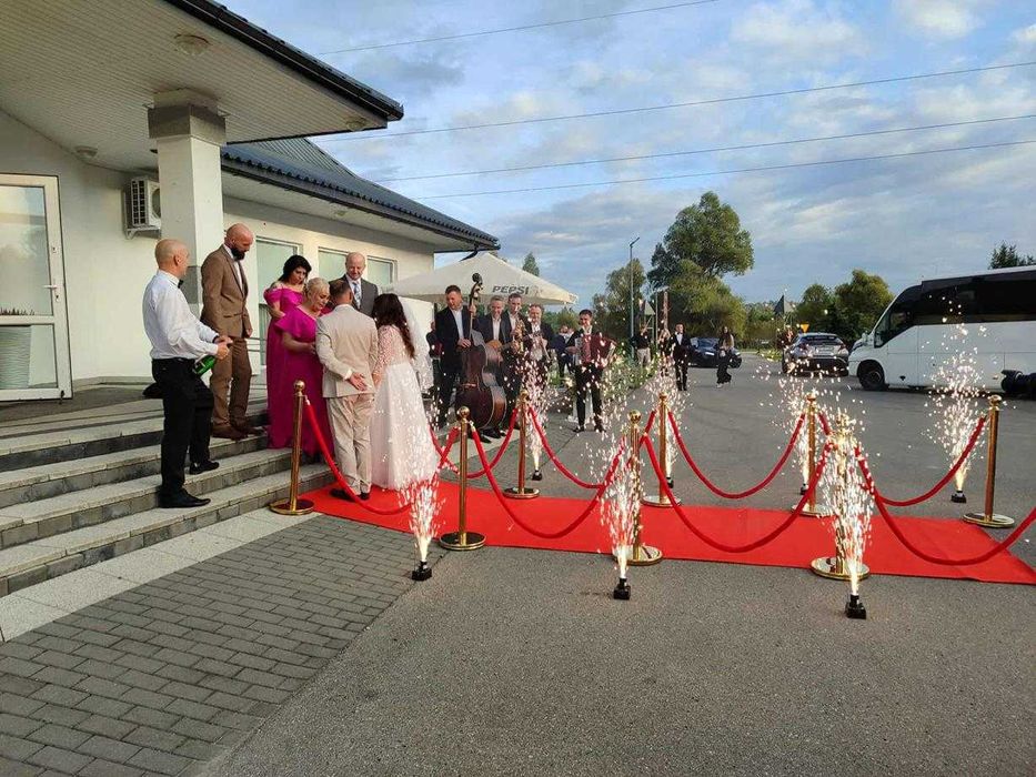 Ciężki Dym fontanna wiatraki iskier iskry fotobudka pistolet gun Co2