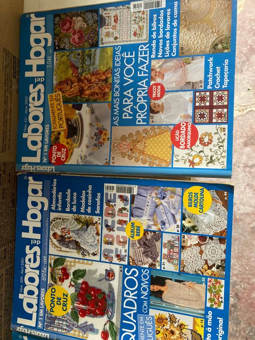 Lavores * Ponto Cruz * Revistas