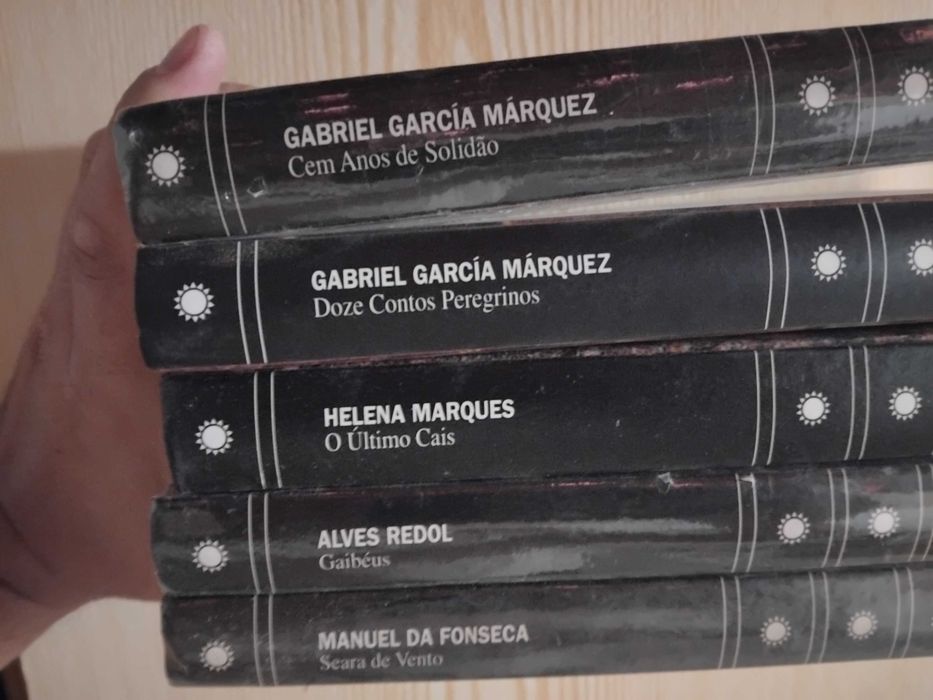 conjunto de vários livros/vários autores