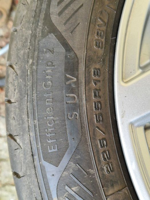 Komplet opon letnich 4szt 18" SUV GoodYear Efficient Grip 2 GWARANCJA