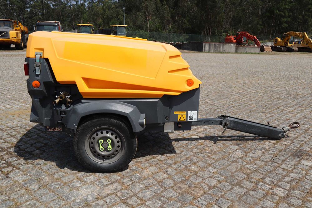 Atlas Copco XAS37 KD 2014 Compressor de Ar Rebocável