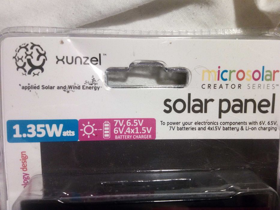Mini Paineis solar 0,9W ou 1,35W NOVOS 4€