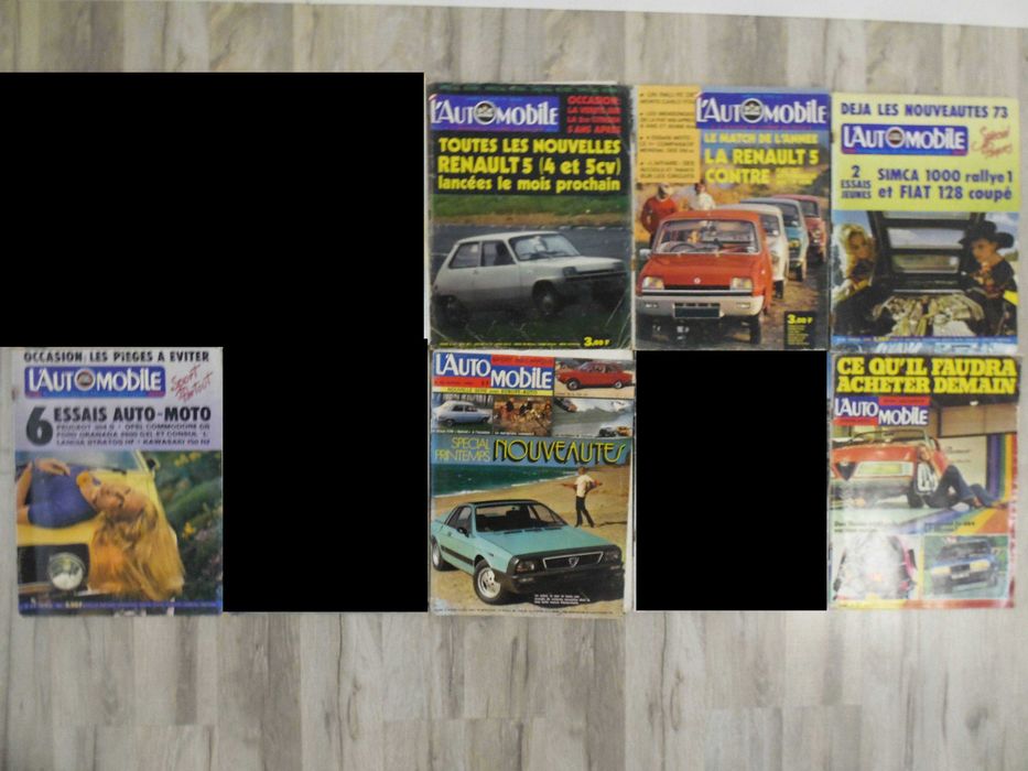 Revistas L'Automobile, 1969-75