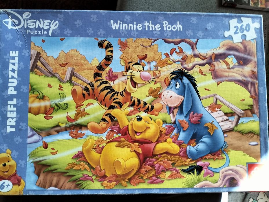 Puzzle Trefl Disney -Kubuś Puchatek 260el 6+