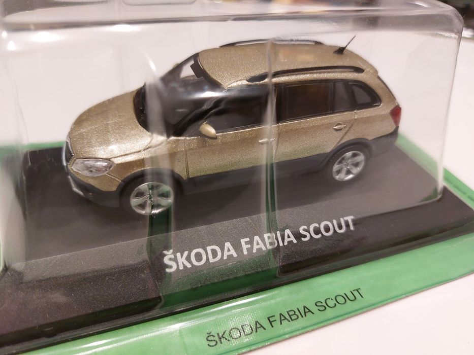DeAgostini Skoda Fabia  III Hasici i inne  modeke Skoda [1/43]