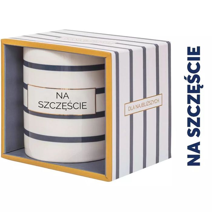 Kubek Na szczęście. Be-Happy Gifts. Nowy Produkt