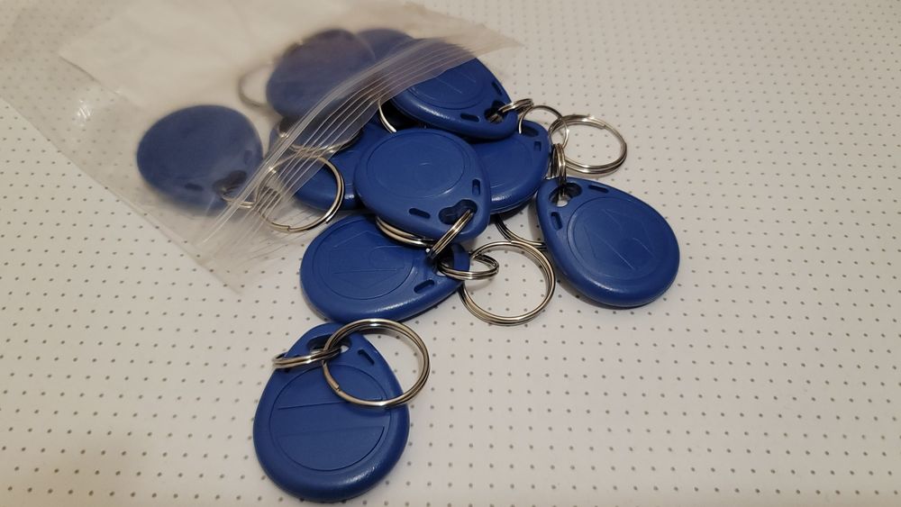 Ключі до домофону пусті 125 кГц