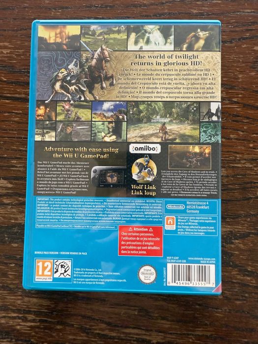 Jogo Wii U - The Legend of Zelda: Twilight Princess HD