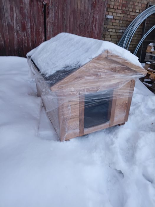 Будка для вівчарки з дерева виготовляємо в наявності