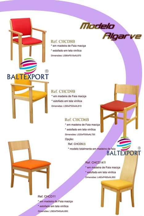 Mobiliario Geriatria Ambientes Geriátricos Cadeira em Faia Armários
