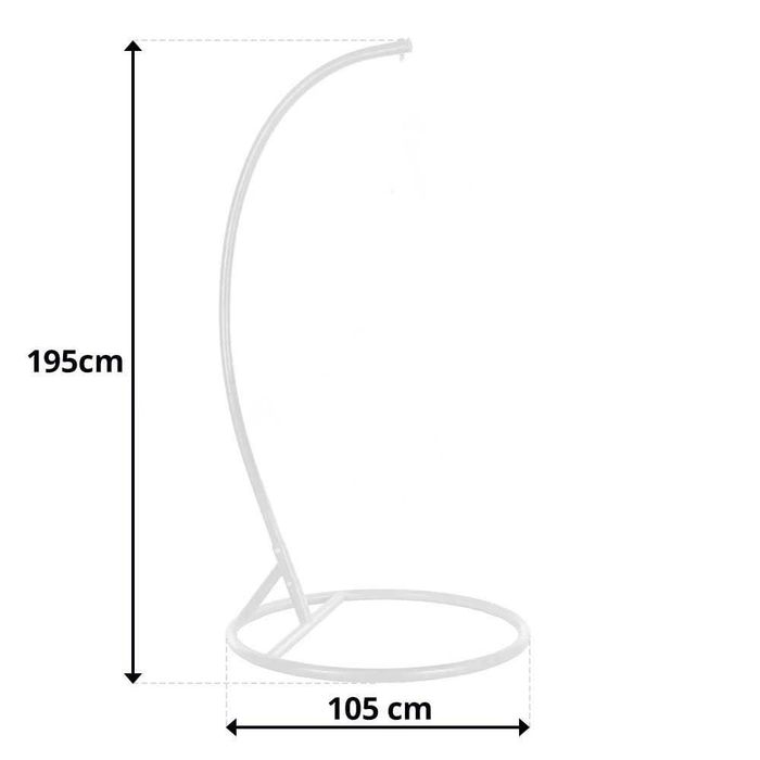 Stojak, wieszak, statyw na Fotel, Kosz, Bujawkę, Hamak,
