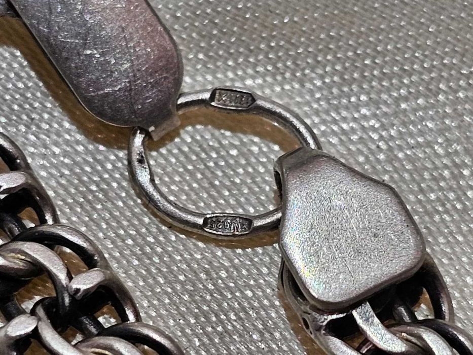 Srebrny Łańcuszek Garibaldi pr.925/33g