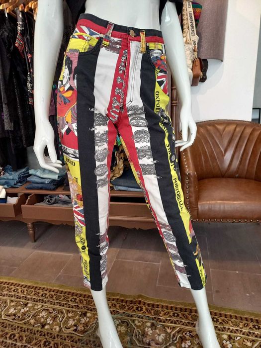 Calça Versace Jeans Couture Estampa The Beatles