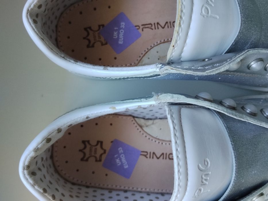 Primigi 33 buty skórzane półbuty dziewczynka