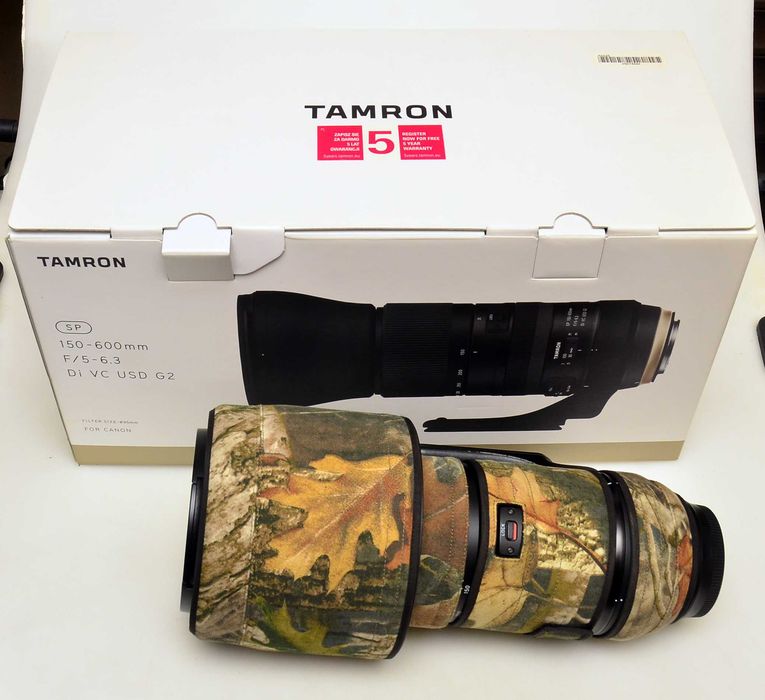 Obiektyw Tamron 150-600 f/5.0-6.3 Di VC USD G2 Canon EF. Gwarancja 6 m-cy!