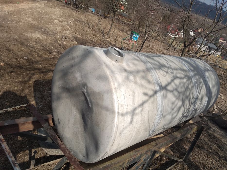 Zbiornik aluminiowy okrągły 625l