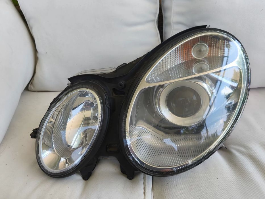 Farol esquerdo Mercedes w211 bi-xenon