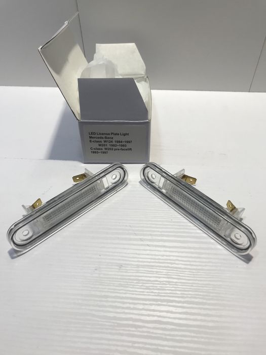 W124 190 W201 C-Class W202 ціна за пару Mercedes подсветка номера led