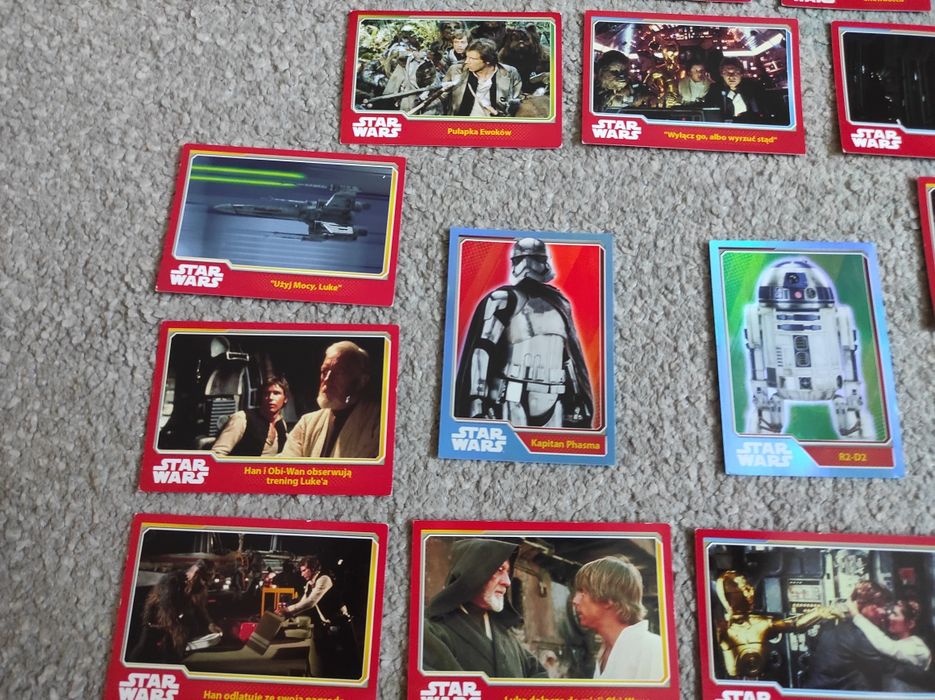 kolekcja kart star wars topps 24 karty gwiezdne wojny