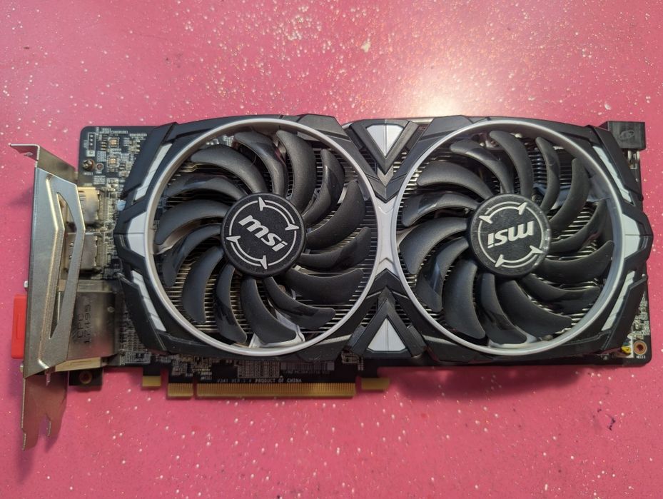 Відеокарта MSI Radeon RX580 Armor 4G OC