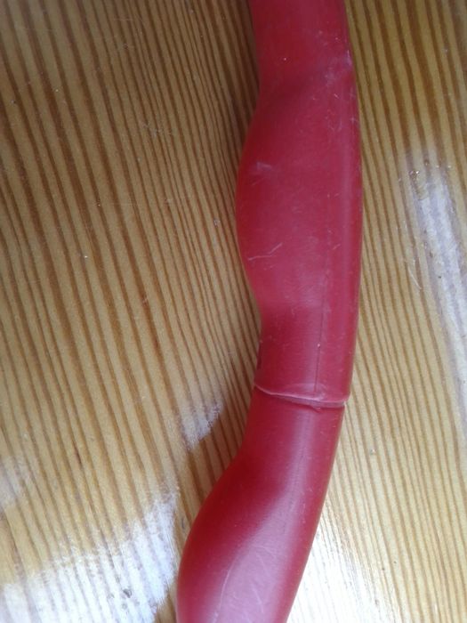 хула хуп детский обруч пластик 63 см красный складной