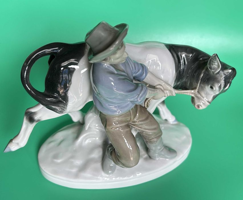 Figurka porcelanowa: „Młodzieńczy upór ” GRÄFENTHAL piękna