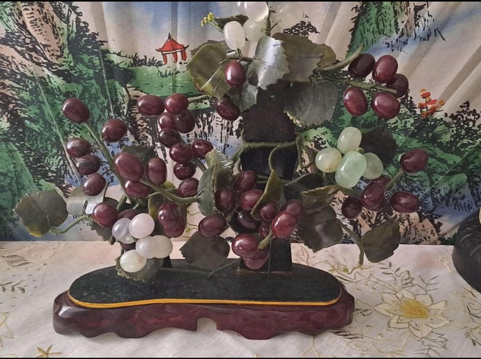 Bonsai em pedra Jade