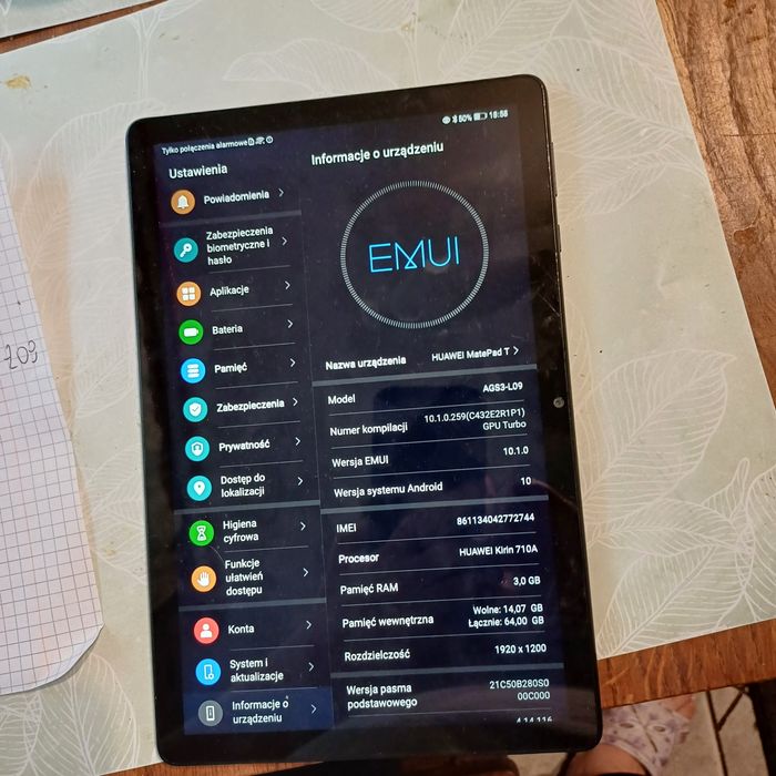 Sprzedam tablet HuaweMatePad IT