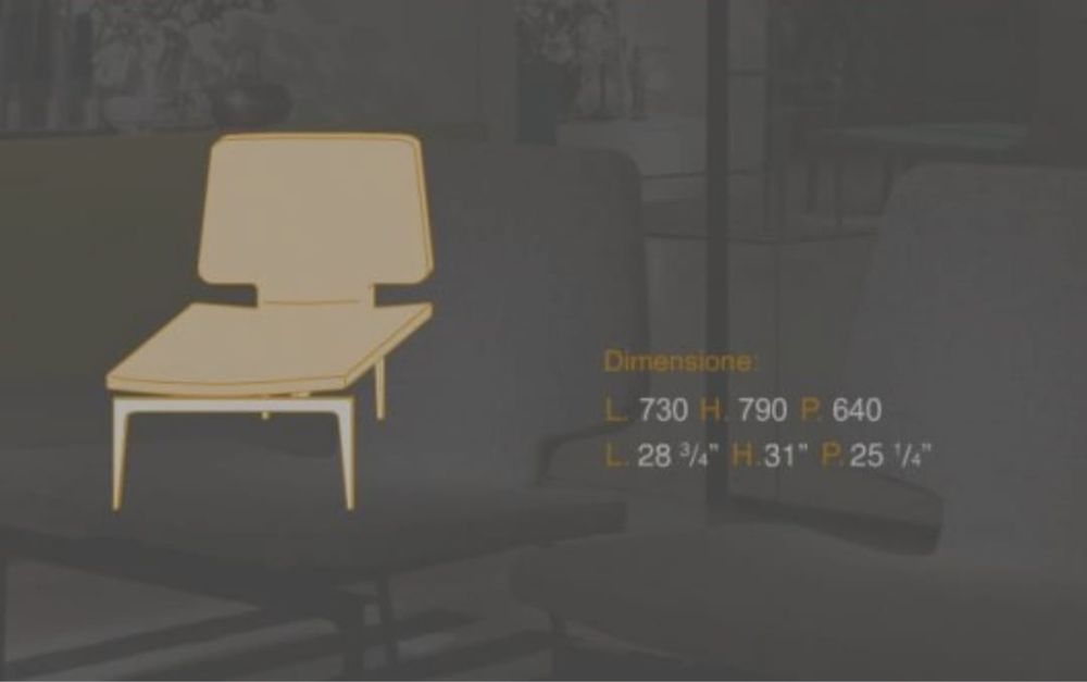 Cadeirão LEMA Werner - tecido