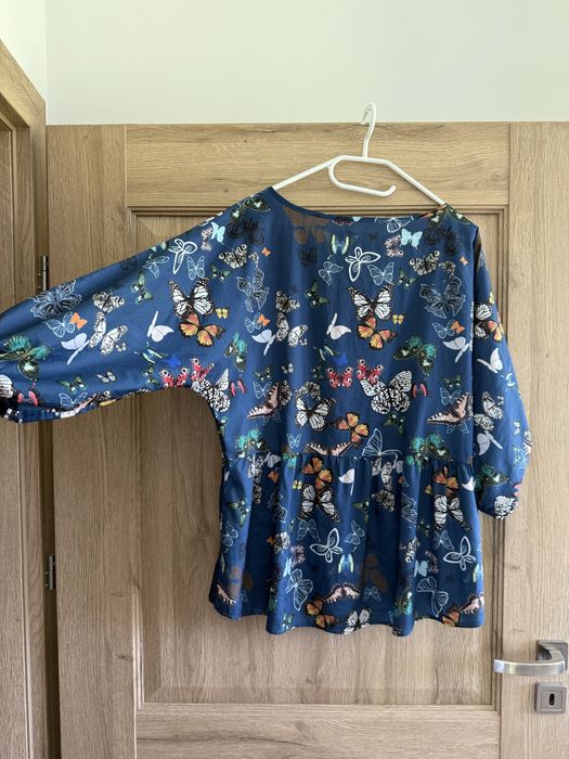 Bluzka 44/46 Boho Motyle