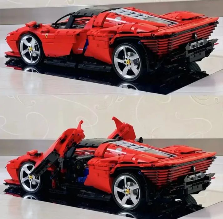 Klocki Lepin Ferrari Daytona SP3 kompatybilne z 42143